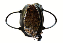 Stylish Leather Nappy Bag Leopard print